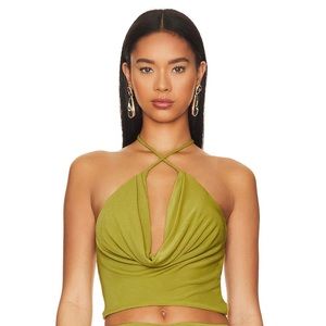NWOT h:ours Yimena Crop Top